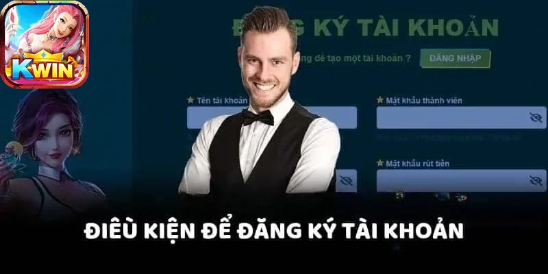 Giao diện đăng nhập kwin hiện đại, thân thiện người dùng
